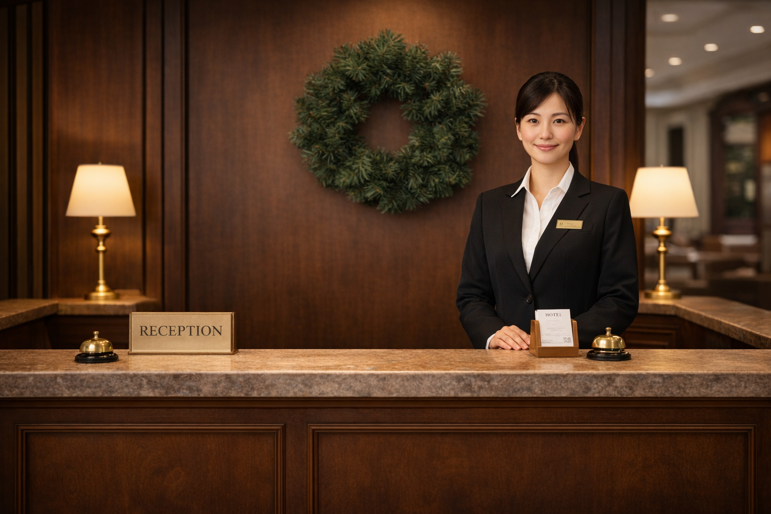 ホテルでの装飾例