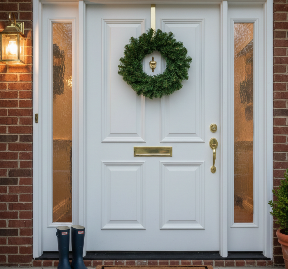 ドアでの装飾例